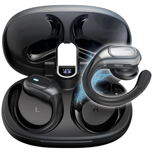 Écouteurs sans fil de sport GDLYL BX28 originaux avec micros, affichage LED de la puissance, son stéréo Hifi, écouteurs Bluetooth 6.0 TWS
