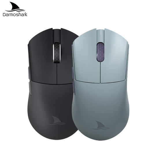 Darmoshark M3 Pro Gaming Mouse Tri-Mode Wireless Gaming Mouse, PAW3395 26000 DPI Bluetooth 2.4G Wired RGB Gaming Mouse