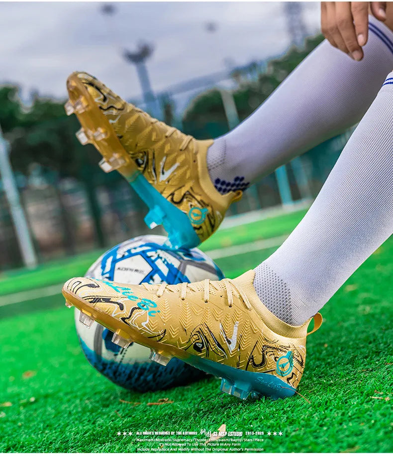 Professional Soccer Sneakers for Men Women High Quality Fashion Men's Football Cleats Large Size 46 Futsal Shoes Man Trainers