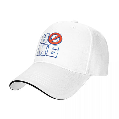 Yellow Wrestling Cena John White Custom Baseball Caps For Mens Unisex Male Beach Sunscreen Hat Snapback Cap