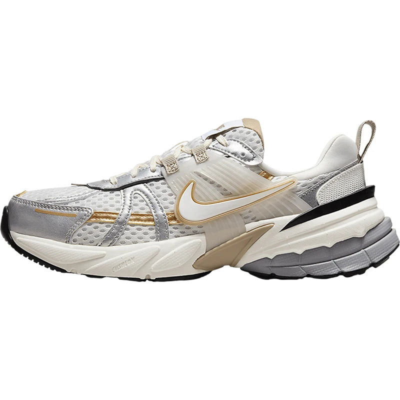 Nike V2K Run originali da donna, stile vintage, basse, resistenti all’usura, scarpe da running HJ7245-100