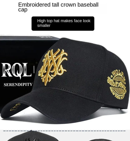 Summer Hat Male Baseball Cap for Men Big Head XL Size CottonTrucker Hat Embroidered Totem Keep Cool Windproof Snapback 2025