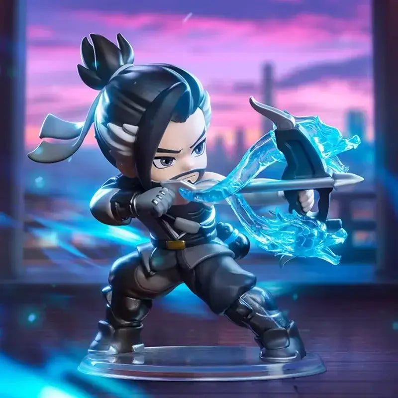 POP MART Seria Overwatch „Play of The Game” – Cutie surpriză originală cu conținut aleatoriu – Figurine drăguțe de anime, ornamente și figurine de acțiune