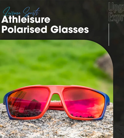 Kapvoe Men Fashion Polarized Sunglasses Cycling Glasses UV400 Eyewear for Men Women Driving Climbing Outdoor Sports Sunglasses