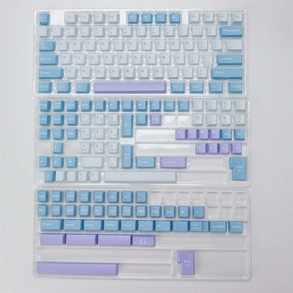 KBDiy GMK Illusion Keycap Cherry Profile Double Shot PBT ISO Keycaps For Gamer Mechanical Keyboard Kit Gaming Point Retro Keycap