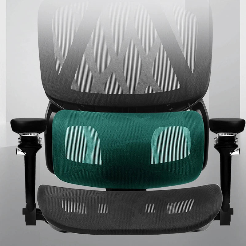 Sedia da gaming ergonomica con poggiatesta 8D, supporto lombare 3D, braccioli 9D, sedia da computer in rete reclinabile a 145° per ufficio e gaming