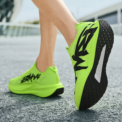Men's Sports Shoes, Casual Running Shoes, Unisex Jogging Shoes, Popcorn Outsole, Lightweight Breathable Sports Shoes, Women's Non-Slip Shock-Absorbing Athletic Running Shoes Size 34-44