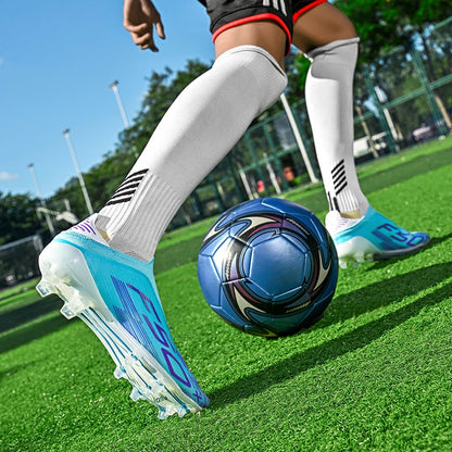 Chaussures de football F50 pour hommes, crampons d'entraînement rapides, chaussures de football antidérapantes pour extérieur, Chuteira Campo 35-45