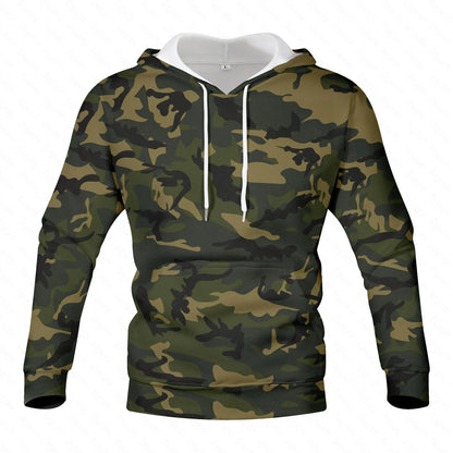 Camouflage Hoodies Men 2023 Spring Mens Military Hooded Sweatshirts Hoodie Male Street Hoody Army Green Sweatshirt Hip Hop S-4XL, Produit gaming premium Fraquane, nouvelle génération