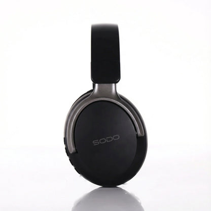 SODO SD1103 casque sans fil Bluetooth 5.3 sur l'oreille, autonomie de 48 heures de lecture stéréo HiFi, casque de sport pliable avec prise en charge TF/AUX