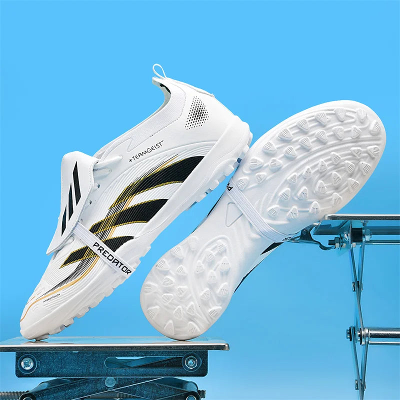 2025 New Autumn Package Youth Football Shoes Stable Racing Training Sports Shoes Fashionable and Comfortable Rebound Nail Shoes