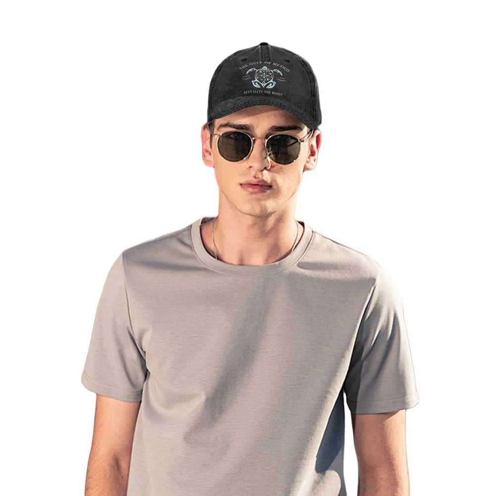 Washed Cotton Baseball Cap Retro Cotton Hat Adjustable Trucker Hat Trucker Cap Outdoor Sports Sun Hat for Men Women Unisex