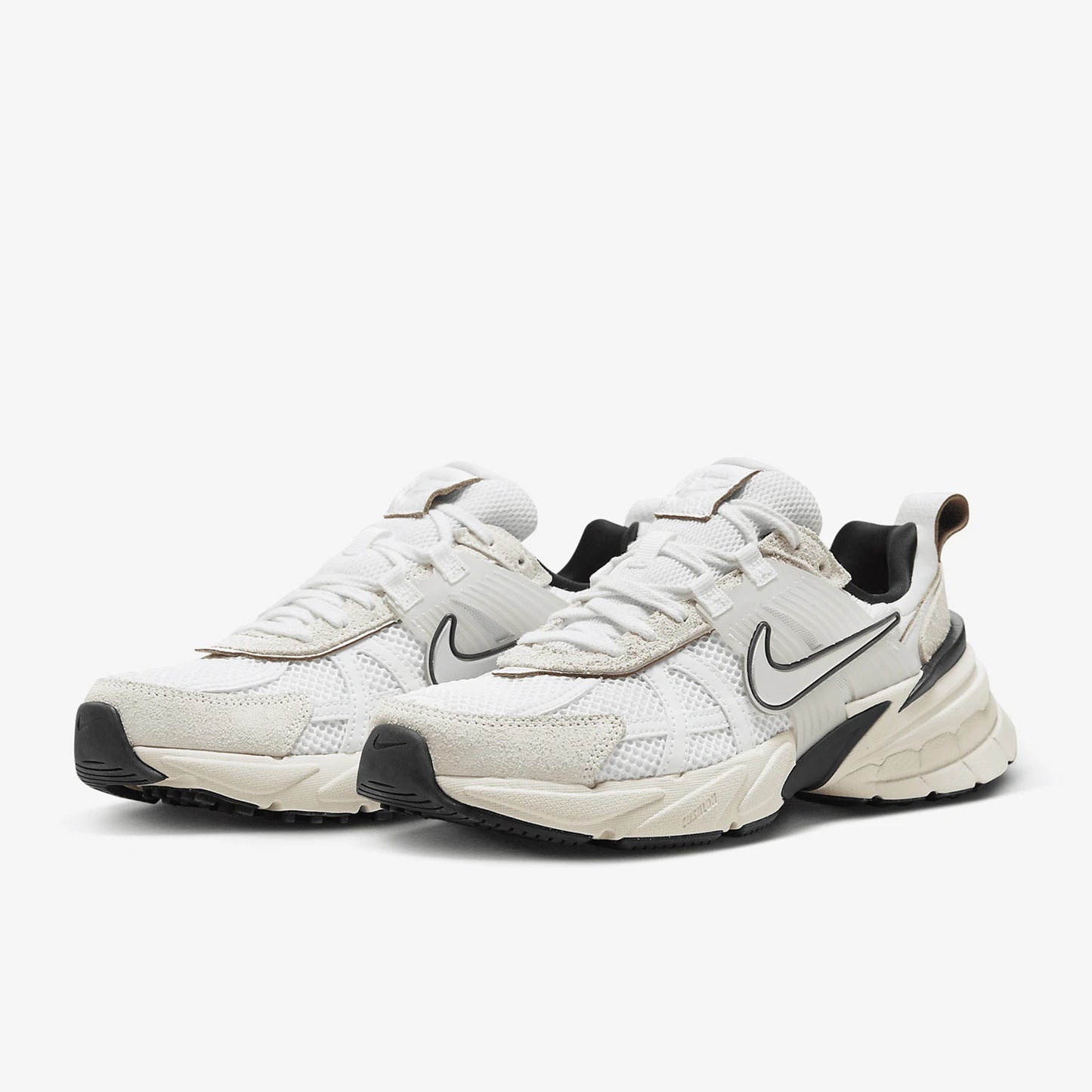 Original Nike V2K Run Herren- und Damen-Retro-Laufschuhe, atmungsaktiv und gedämpft, FN6703-100