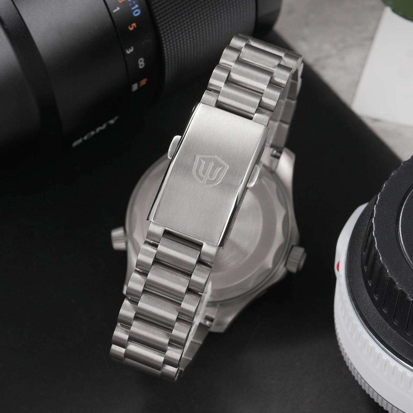 Watchdives WD007 V4 Titanium NTTD Dive Watch PT5000 Automatic Movement Sapphire Super Luminous Domed Crystal 42mm Men Watches
