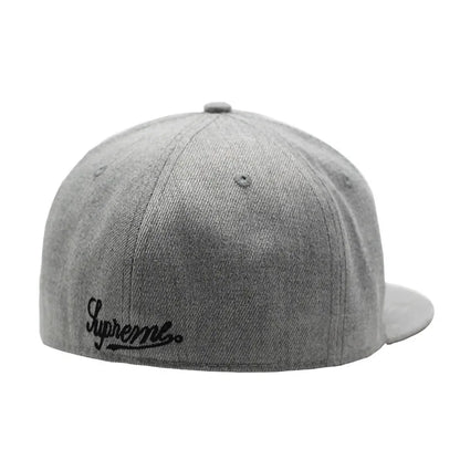 Casquette ajustée entièrement fermée brodée, style New York, taille Trucker, Bboy, pour homme, visière plate, hip-hop, unie, snapback, Era