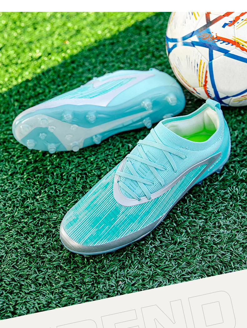 Men's New TF Football Boots Sneakers Professional Society Casual Male Soccer Shoes Futsal High-Quality Football Shoes Training