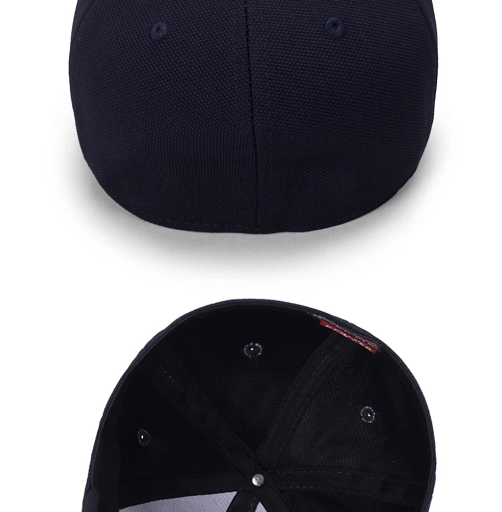 2026 High Quality Baseball Cap Men Snapback Hats Caps Men  Fitted Closed Full Cap Women Gorras Bone Male Trucker Hat Casquette