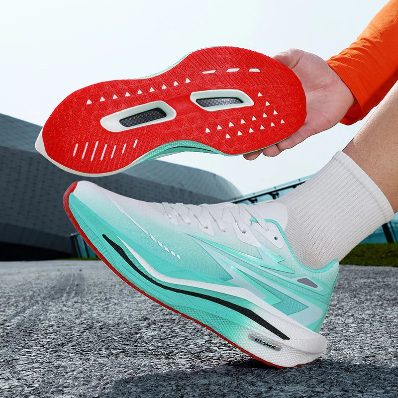 Unisex-Sportschuhe, modische Schnür-Laufschuhe, stoßdämpfend, rutschfest, mit Rebound-Effekt, Trainingsschuhe 2026, neue Outdoor-Fitnessschuhe