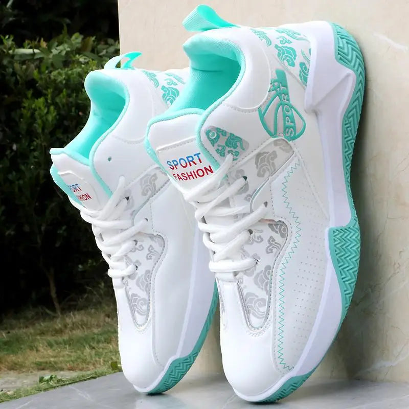 Verkauf von Basketballschuhen für Herren, High-Top-Sportschuhe für Outdoor, gepolstert, Herren-Sportschuhe, bequeme weiße Sneaker, Zapatillas
