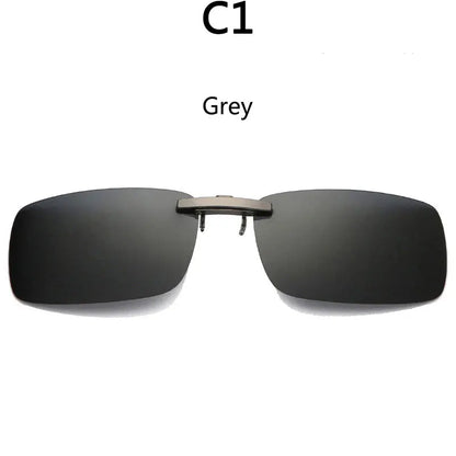 BOYSEEN Polarized Clip Sunglasses Driving Day Night Vision Lens Unisex Sport Fishing Myopia Glasses Men Women Travel Outdoor