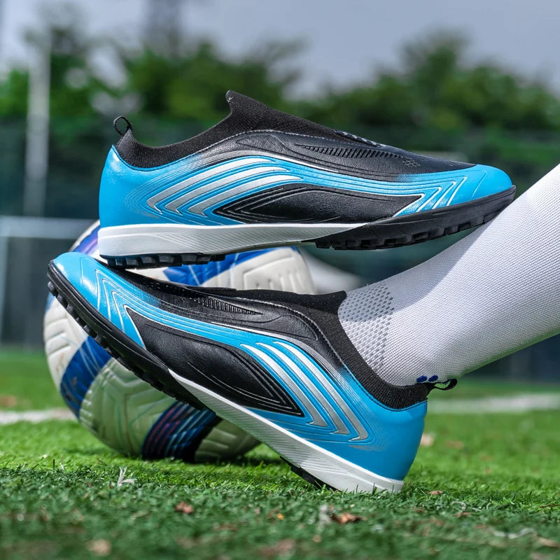 Chaussures de football pour hommes, crampons antidérapants, idéales pour l'entraînement sur gazon et les matchs quotidiens, parfaites pour l'exercice et le football, Chuteira Campo
