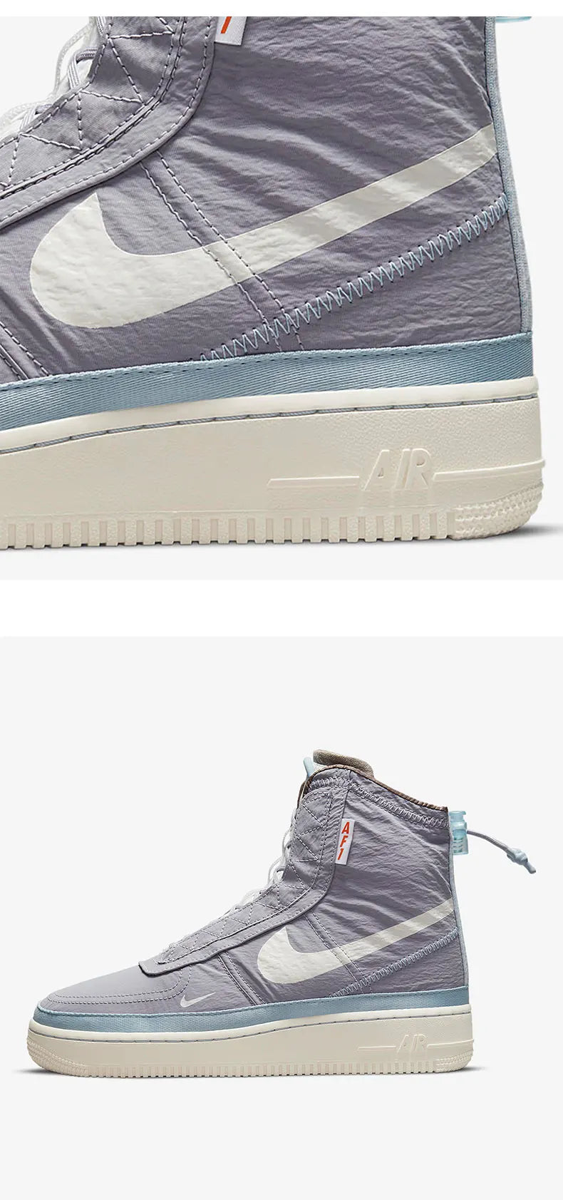 Nike Authentic AF1 Shell -naisten mukavat urheilu- ja vapaa-ajan lenkkarit DO7450-511