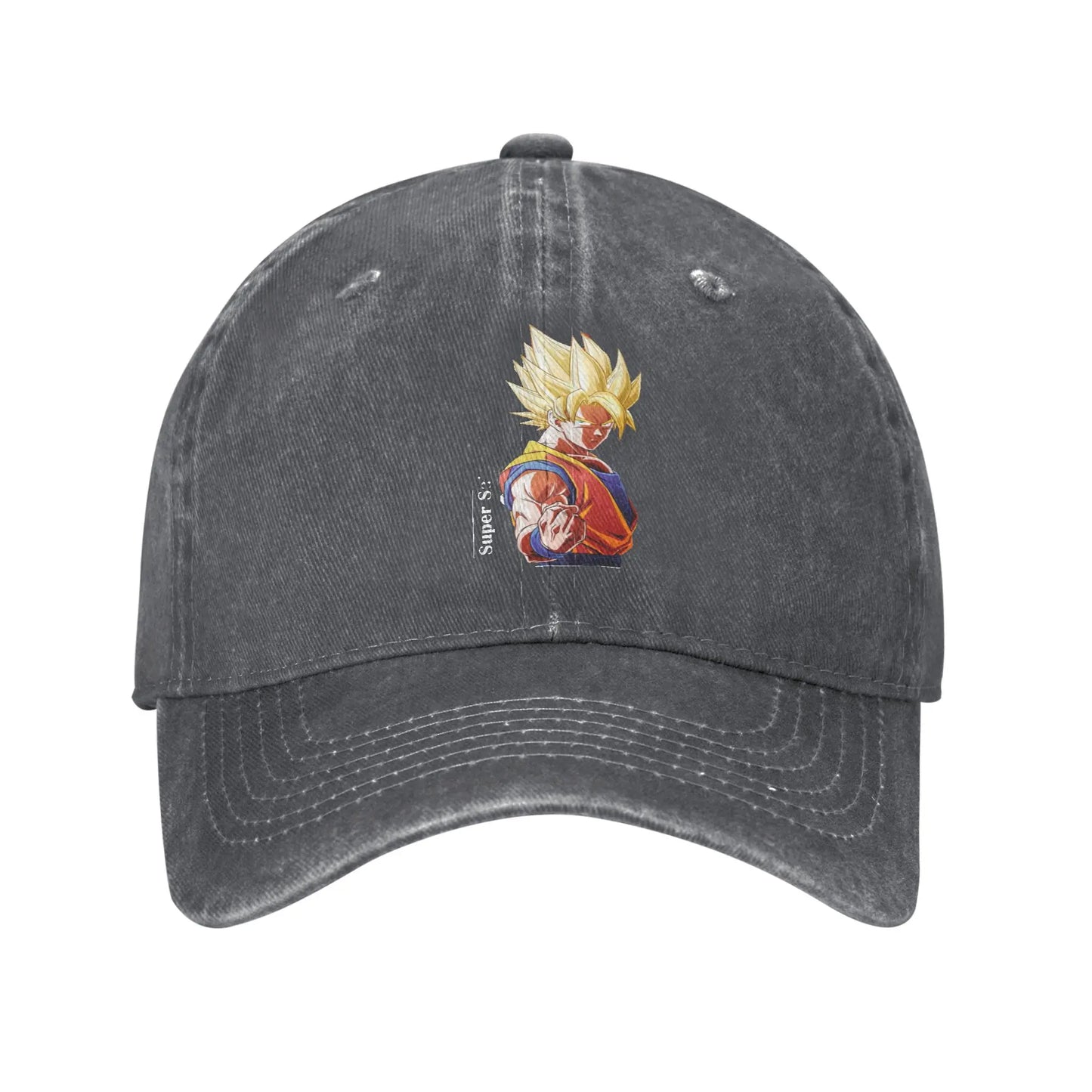 Dragon Ball Goku’s Saiyan Saga Baseball Cap Vintage Distressed Washed  Snapback Cap Men Women Outdoor Running Golf Gift Hats Cap