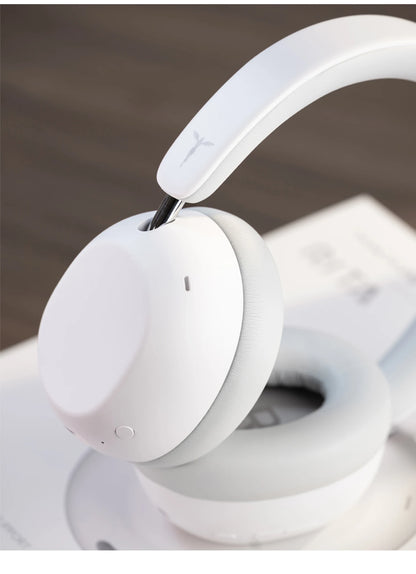 TANCHJIM RITA HiFi Bluetooth Headset Wireless & Wired ANC Headphones, Bluetooth 6.0 LDAC Over-Ear Headphones with 40mm Dynamic Driver, Gaming Headset with ENC & 3.5mm Audio Cable