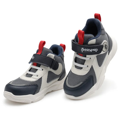 PRINCE PARD Baskets montantes pour enfants, chaussures orthopédiques décontractées, chaussures de sport pour l'école et le tennis, printemps automne, pour pieds plats