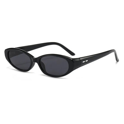 Retro Oval Sunglasses for Women Men Chic Cat Eye Y2K Designer UV400 Sun Glasses Outdoor Sports Eyewear Hiking Cycling Shades