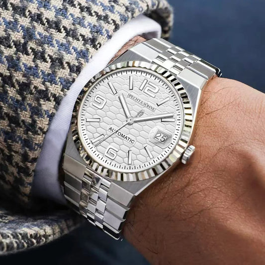 2025 Specht & Söhne Men's Automatic Mechanical Watch Japan Miyota 8215 Movt Stainless Steel Sapphire Crystal Watch reloj hombre