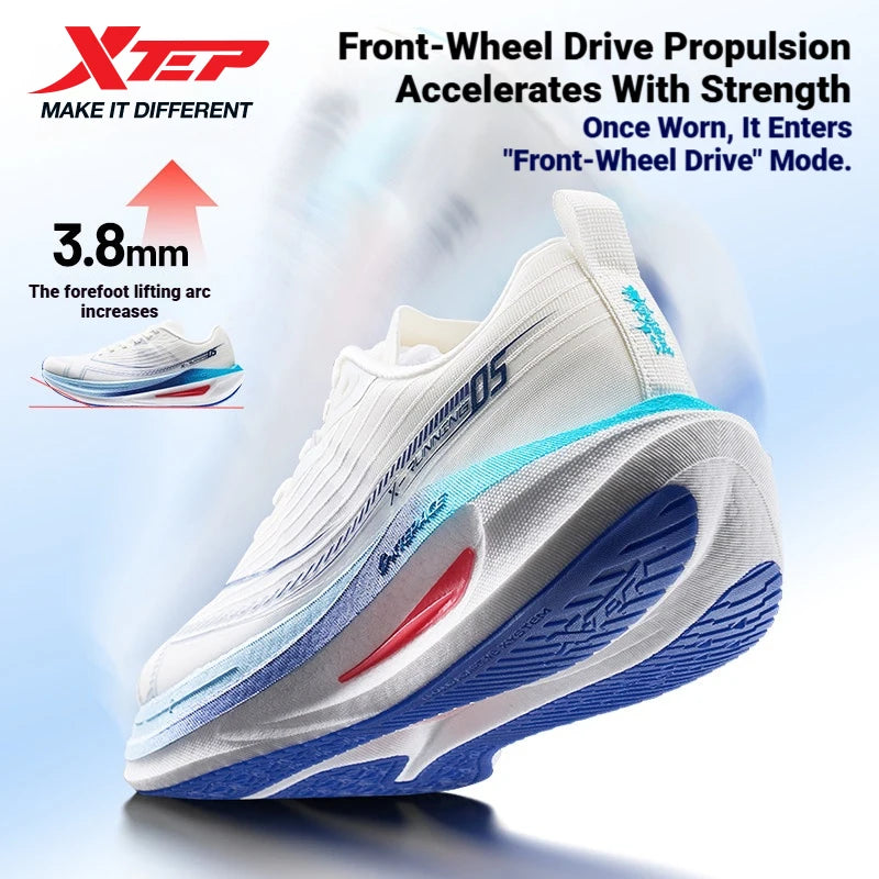 Xtep One Piece Modeling 5.0 Sneaker Women Stability Support Comfortable Breathable Durability Running Shoes  874218110037