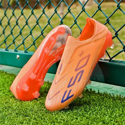Nouvelles chaussures de football pour hommes, chaussures de match en extérieur, baskets de soccer, chaussures montantes de haute qualité, crampons antidérapants pour futsal et terrain synthétique, meilleures ventes