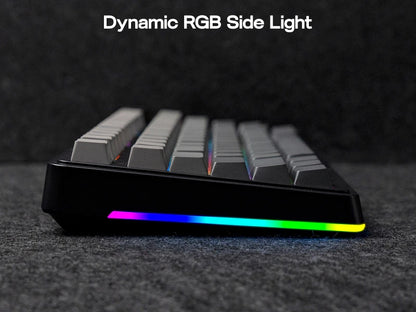 EPOMAKER EA75 75% US QWERTY Layout Hot-Swap Gasket-Mounted Wired/2.4GHz/Bluetooth Wireless Mechanical Keyboard RGB Backlight
