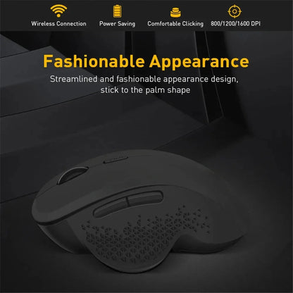 Rechargeable Bluetooth Wireless Mouse 4000 DPI Silent Wireless Mouse, Dual Mode Bluetooth & 2.4G USB Wireless Mouse for MacBook, PC & Laptop
