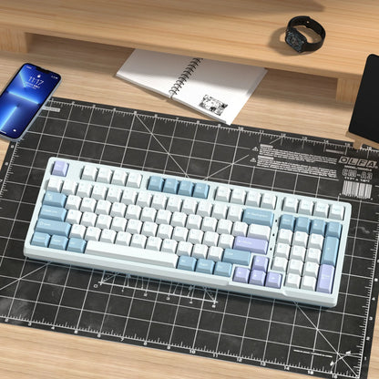 KBDiy GMK Illusion Keycap Cherry Profile Double Shot PBT ISO Keycaps For Gamer Mechanical Keyboard Kit Gaming Point Retro Keycap