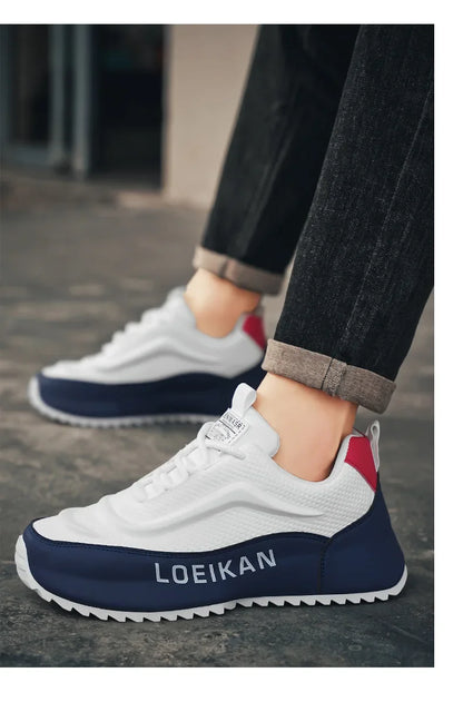 Men's Walking Running Shoes Men Casual Lightweight Tennis Shoes Sports Sneakers Breathable New Fashion Sneakers Plus Size 47