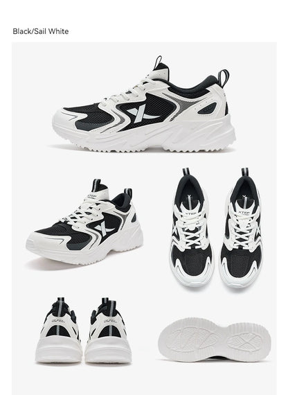 Xtep Casual Shoes For Men  Summer Durability Men's Sports Shoes Wear-Resistant Lace Up Non-Slip Outdoor Shoes 876219320026