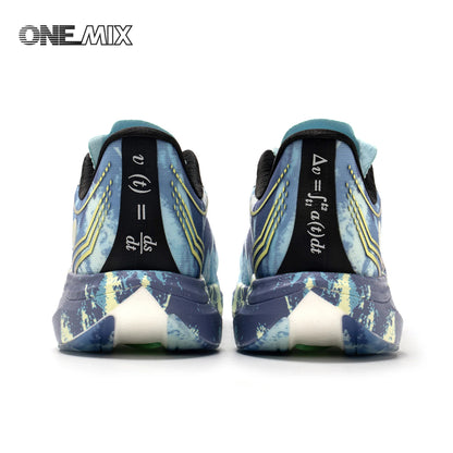 ONEMIX Nylon Carbon Board Marathon Running Racing Shoes, Professional Stable Support, Shock Relief, Ultra-light Rebound Sneakers