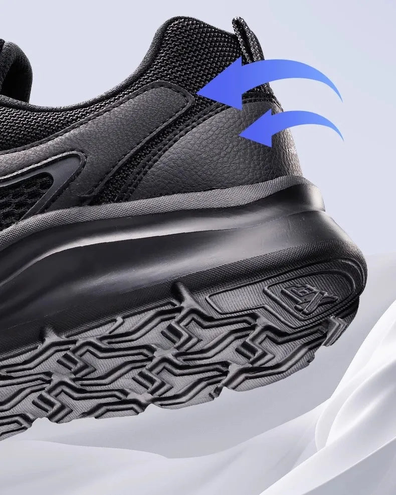 Xtep Men's Running Shoes Sports Shoes Men's Lightweight Shock Absorption Casual Shoes Student Shoes 879119110110