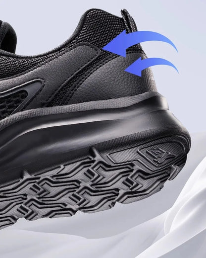 Xtep Men's Running Shoes Sports Shoes Men's Lightweight Shock Absorption Casual Shoes Student Shoes 879119110110