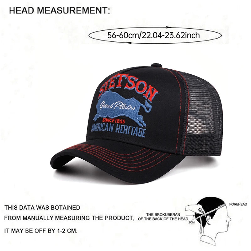 Casquette personnalisée « New Truck » STATION, casquette en maille Blue Bull, casquette urbaine pour homme (Hip-Hop), casquette de baseball pour femme, casquette anti-soleil pour les trajets quotidiens