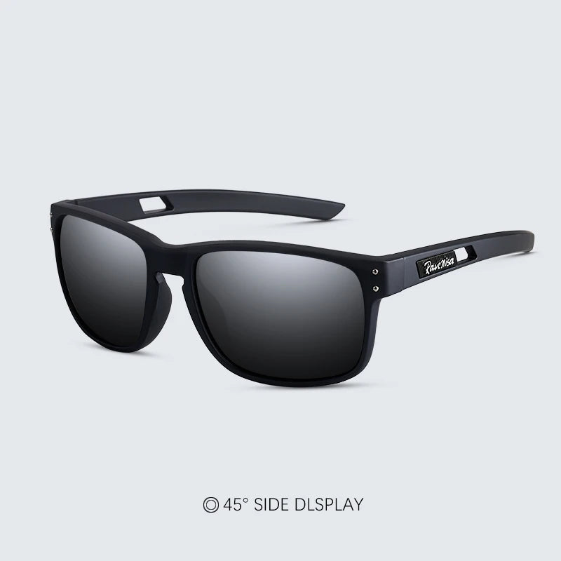 Men's Sunglasses New Arrival Square Polarized Sunglasses Goggles Sun Glasses TR90  With UV Protection