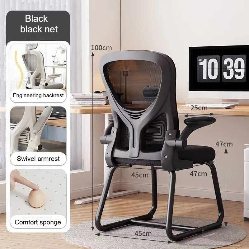 Sedia da gaming, sedia con schienale per uso domestico prolungato, scrivania per dormitorio, studio e ufficio, sedia e-sport, sedia ergonomica.