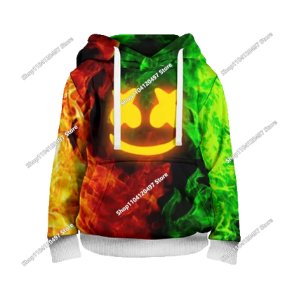 2025 Novo hoodie unissexo Fortnite com impressão 3D, casaco casual, acessório gaming para cosplay, roupa infantil, presentes