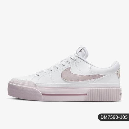 Nike Genuine 2024 New Women's Wear-Resistant Thick Sole Low-Top Casual Sneakers DM7590-105