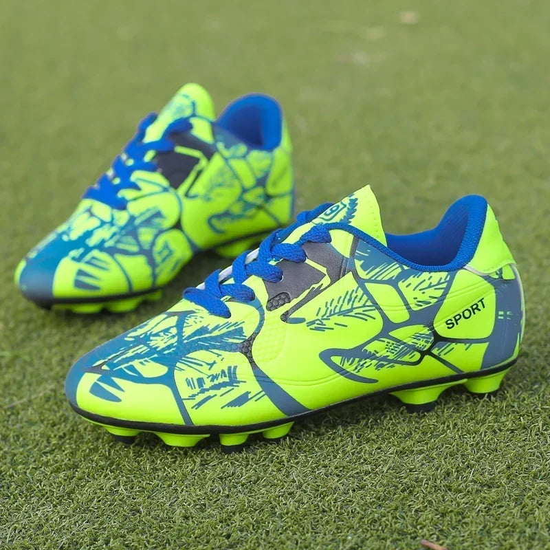 Chuteiras de futebol novas para homem e criança, ultraleves, antiderrapantes para relva, botas de futebol profissionais para adulto, calçado de treino para rapaz, dropshipping
