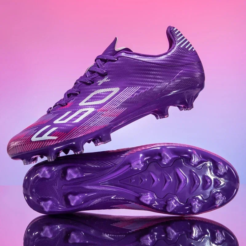 Nouvelles chaussures de football pour hommes, chaussures d'entraînement, baskets professionnelles, chaussures de match sur gazon, chaussures de football antidérapantes pour l'extérieur, chaussures de sport ultralégères,