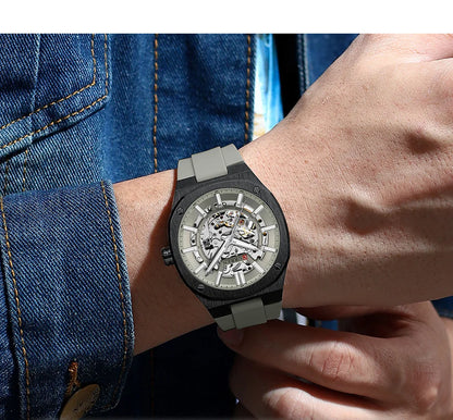 2025 CURREN New Men Mechanical Watch Luxury Sapphire Glass Automatic Watch 41MM Stainless Steel Watch for Men