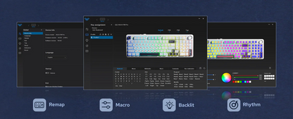 AULA F99 PRO 96% Layout Hot-Swappable Gasket-Mounted Wired/Bluetooth/2.4GHz Wireless Mechanical Keyboard for Mac/Win